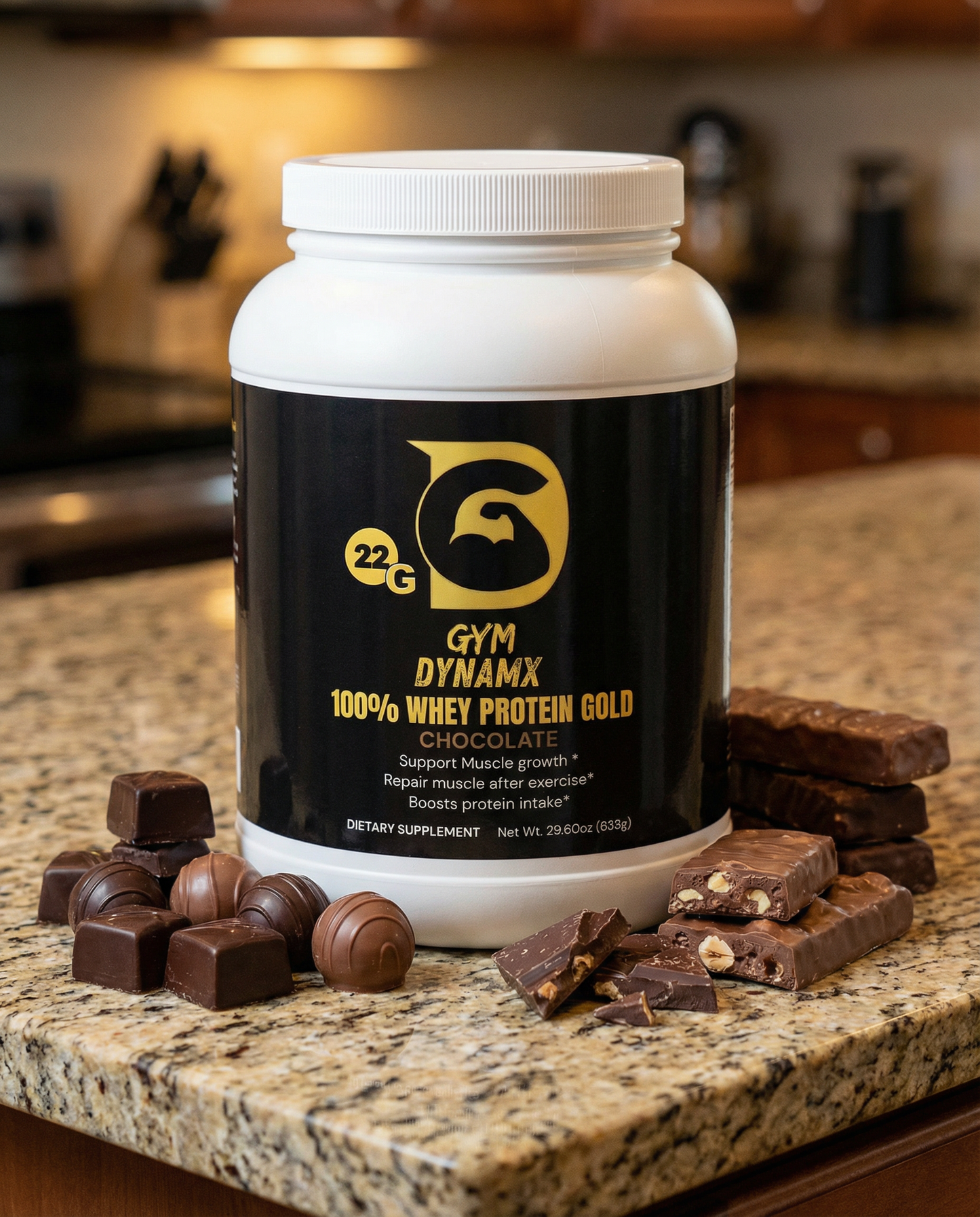 Gym Dynamx Whey Protein Gold Isolate (chocolate)