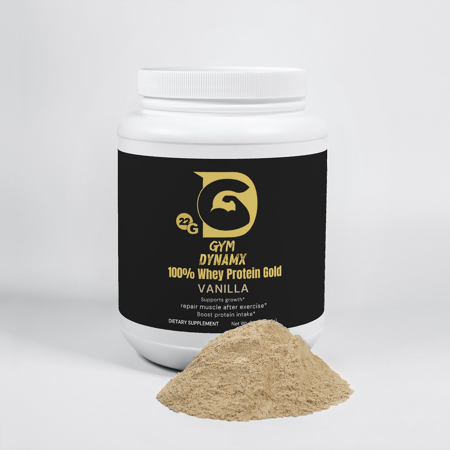 Gym Dynamx Whey Protein Gold Isolate (Vanilla)