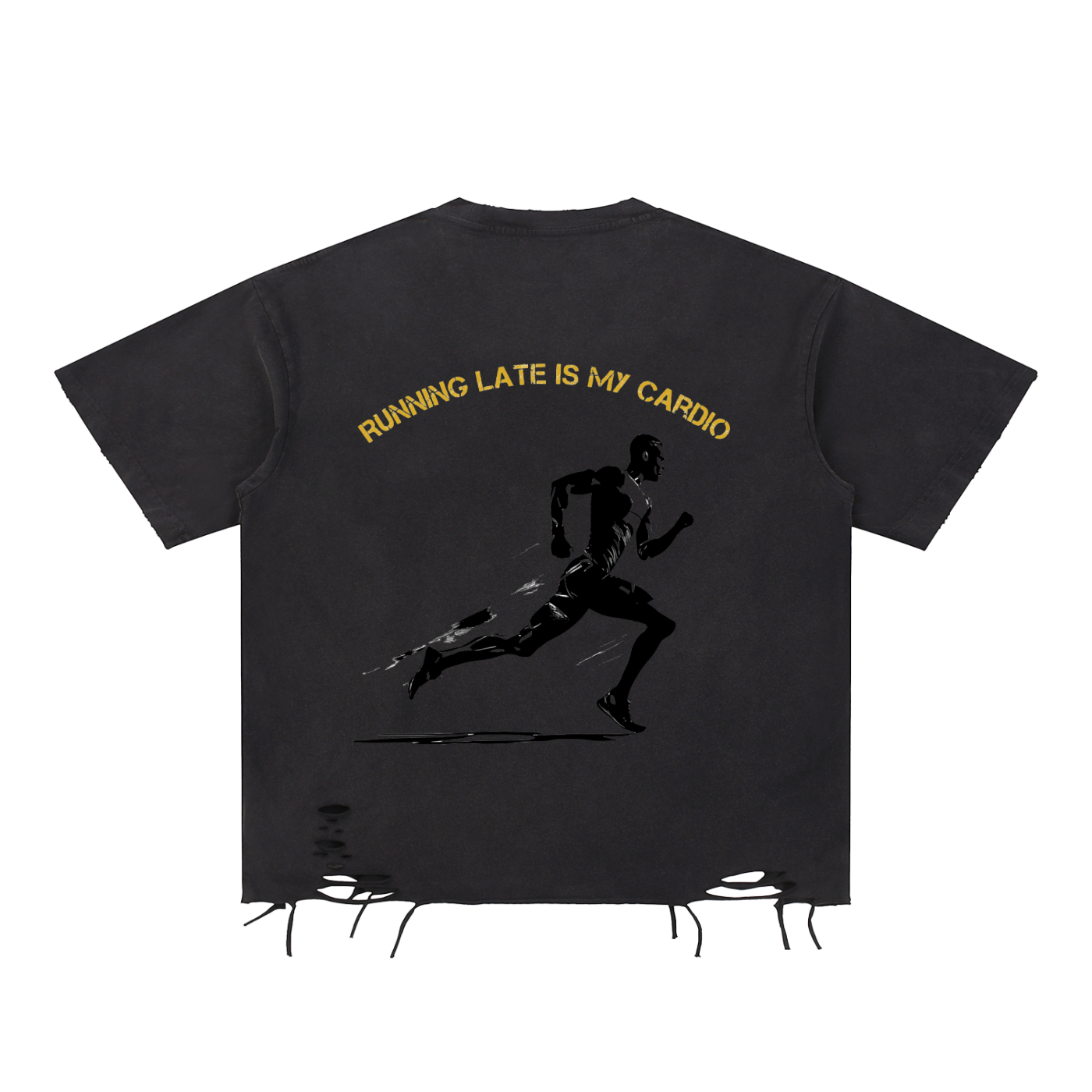 Gym Dynamx Raw-Hem T-Shirt