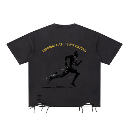 Gym Dynamx Raw-Hem T-Shirt